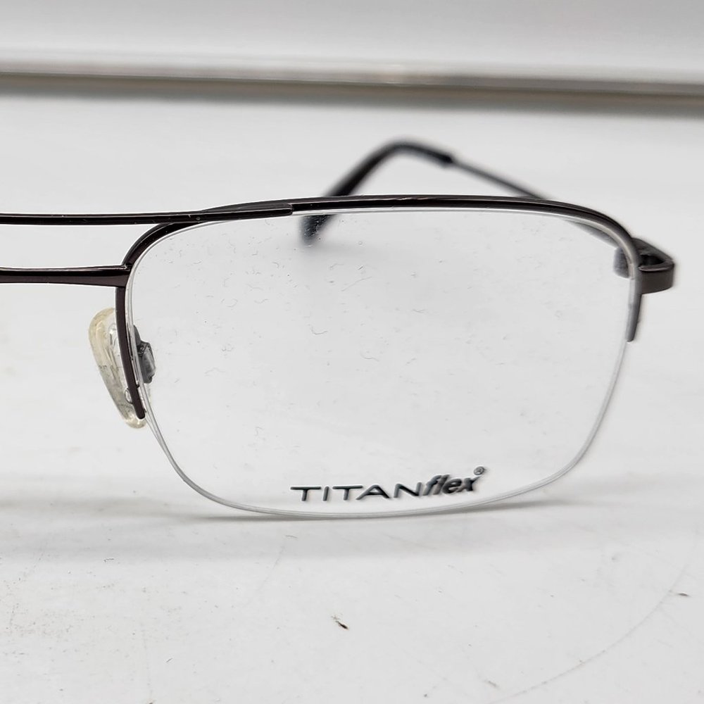 TITANflex M993 Mens Eyeglasses Full Frame 54-18-145 Dark Gunmatel #TX1204
